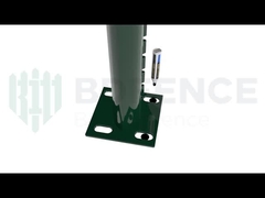 पीच पोस्ट के साथ 3डी बाड़ पैनल कैसे स्थापित करें