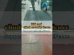 छोटे उद्घाटन 358 3.0 मिमी विरोधी चढ़ाई सुरक्षा बाड़