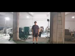 वी मेष सुरक्षा बाड़ के लिए 60*60 मिमी के खंभे का उत्पादन प्रक्रिया