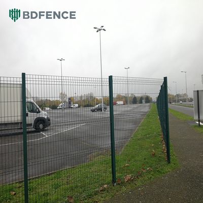 होम & आउटडोर 3 डी घुमावदार वेल्डेड वायर मेष गार्डन बाड़ पैनल सजावटी आउटडोर बाड़ ट्रेलिस & गेट