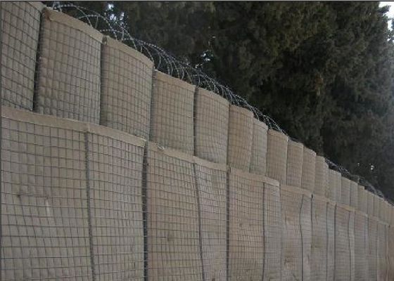 बहु सेलुलर वसूली योग्य सैन्य Hesco बैरियर दीवार