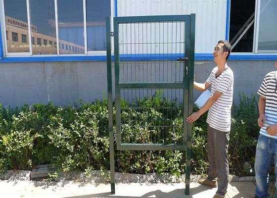 गार्डन सजावट स्लिवर में कम 3 डी स्टील वायर जस्ती लेपित बाड़