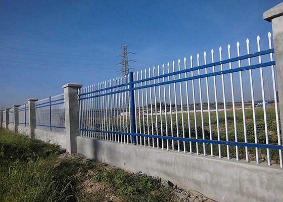 सजावटी यार्ड बाड़ पाउडर लेपित खत्म कोई खुदाई स्थापित करने के लिए आसान कम रखरखाव