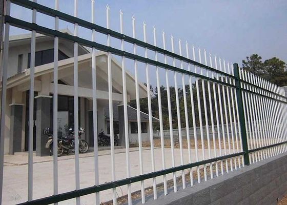 आसान विधानसभा स्टील ट्यूब Q195 या Q235 घर उद्यान खेत संरक्षण के लिए सामग्री बाड़