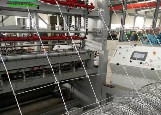 स्टील वायर मेष के गर्म डूबा जस्ती फिक्स्ड नॉट भेड़ फार्म